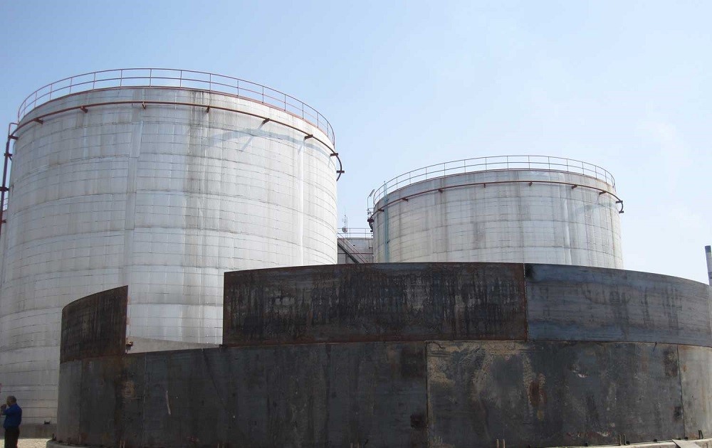 atmospheric cylindrical tank