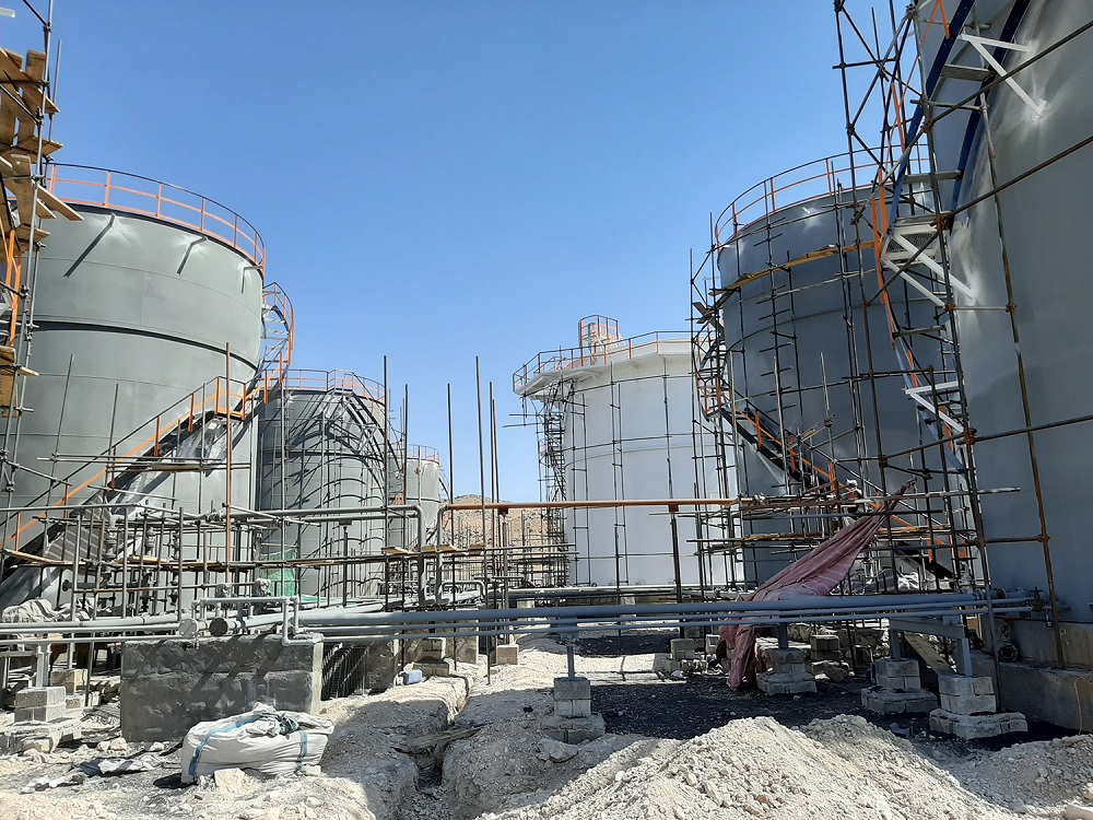 atmospheric cylindrical tank