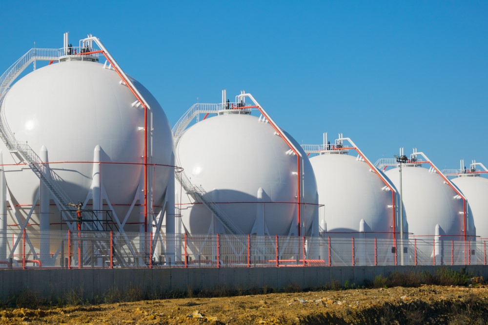spherical storage tanks