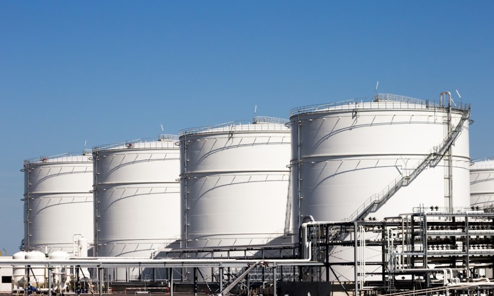 atmospheric cylindrical tank