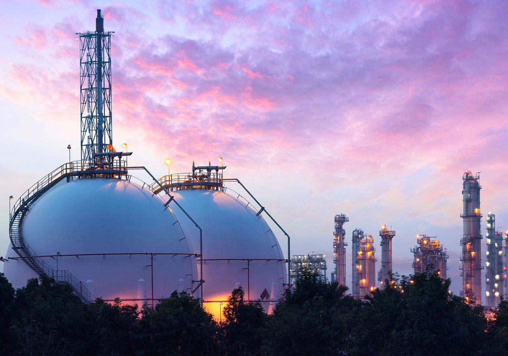 spherical tanks under pressure