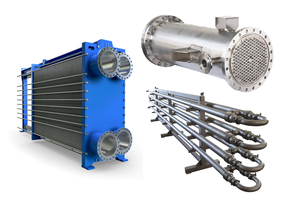 types of heat exchangers