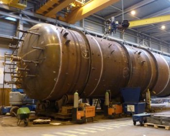 painting of pressure vessels