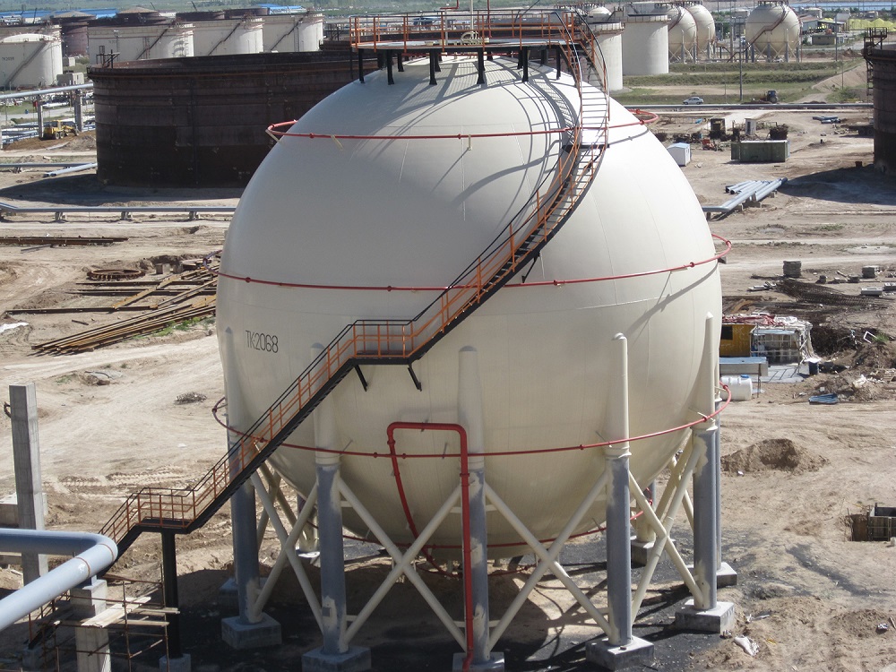 مخازن کروی تحت فشار