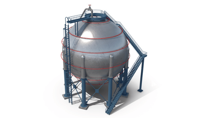 مخزن کروی تحت فشار