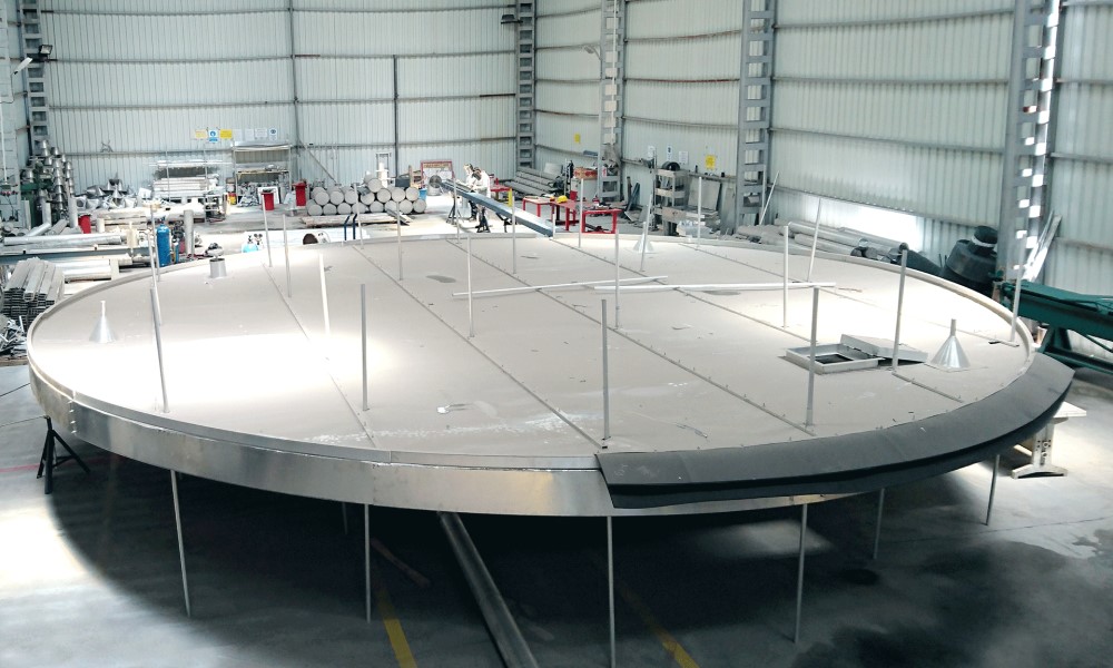 سقف مخزن سقف شناور