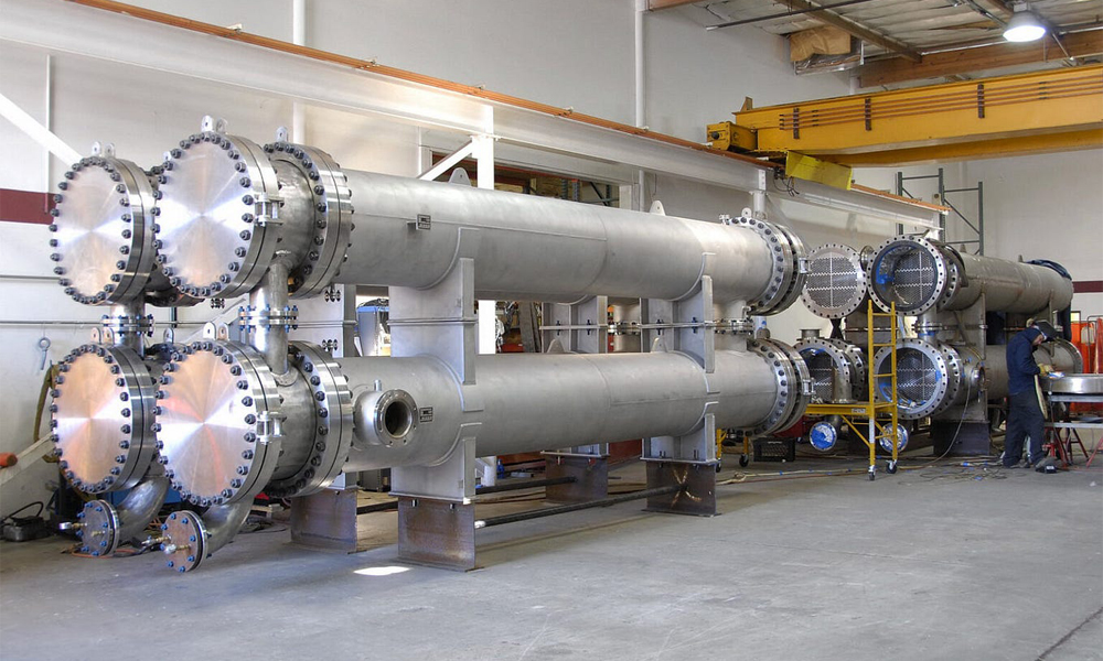 مبدل حرارتی پوسته و لوله