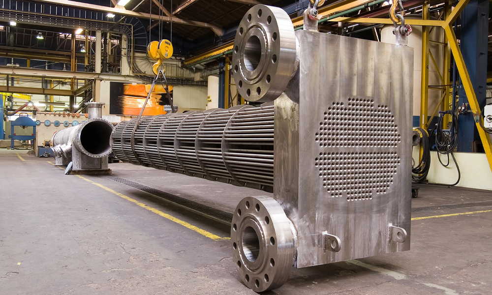 مبدل حرارتی پوسته و لوله