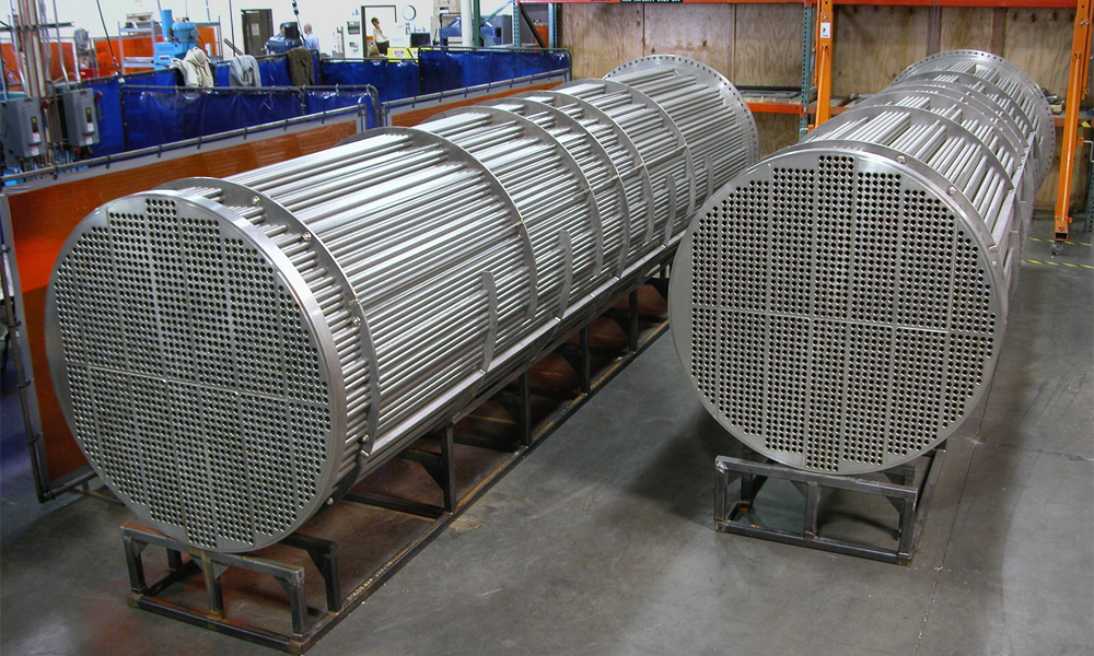 مبدل حرارتی پوسته و لوله